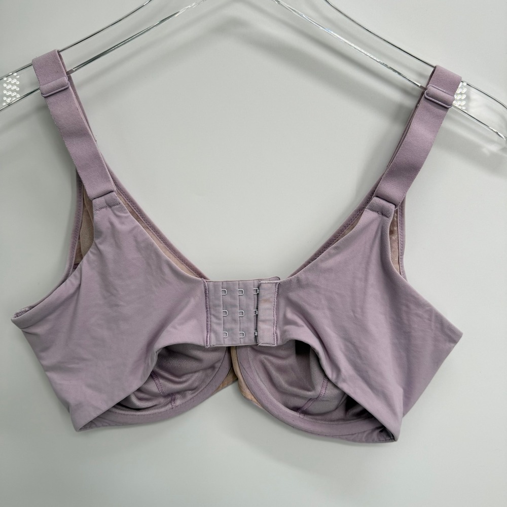 Chantelle Norah Comfort Underwire Bra Size 36DDD Floral Lace Lavender 13F1 - Picture 3 of 7